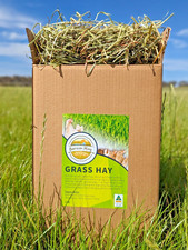 Fresh Grass Hay 3kg- Rabbit & Bunny Food - Excellent Timothy Hay Alternative!