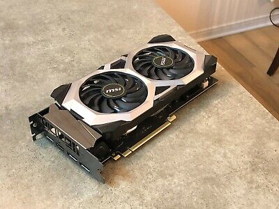 Great Condition! MSI GeForce RTX 2070 Super Ventus OC 8GB GDDR6 Graphics  Card 824142191477 | eBay