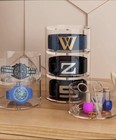 Magnetic Belt and Jewelry Organize Clear Display Holder for Watches Bracelets