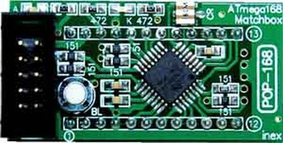 ATmega168 DIP Module, ISP Connector, Arduino Bootloader
