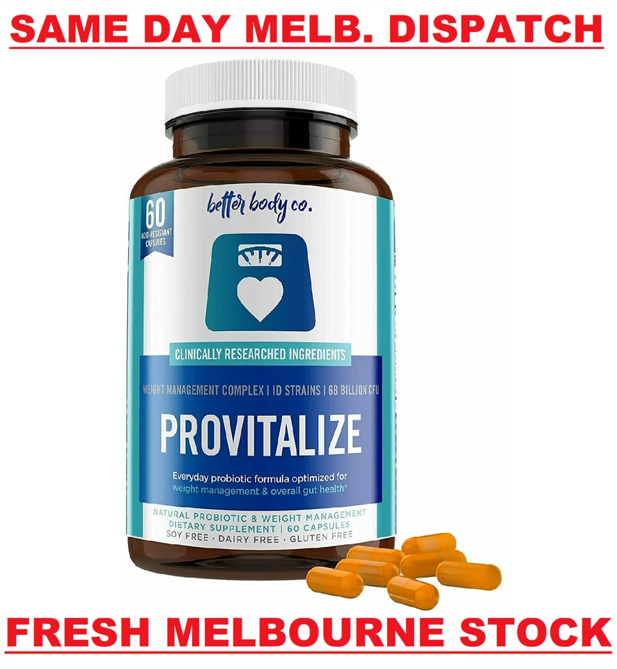 PROVITALIZE Probiotic Menopause Supplement Natural Weight Management 60 Capsules - image 4 of 4