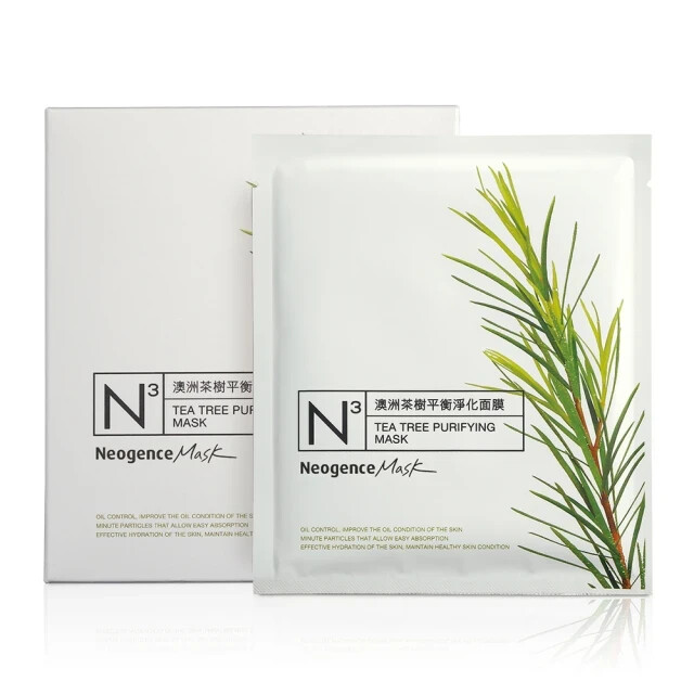 NEOGENCE] N3 Tea Tree Purifying Facial Mask 8pcs/1box NEW | eBay