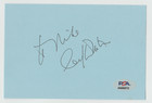 WILLIAM SHATNER Signed 4 x 6 Index Card Autograph PSA/DNA Ce