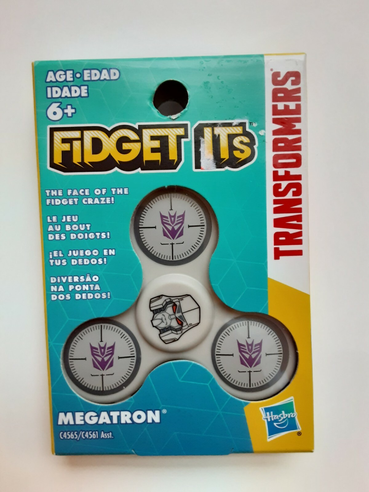 Transformers Fidget Its Graphic Spinner Megatron