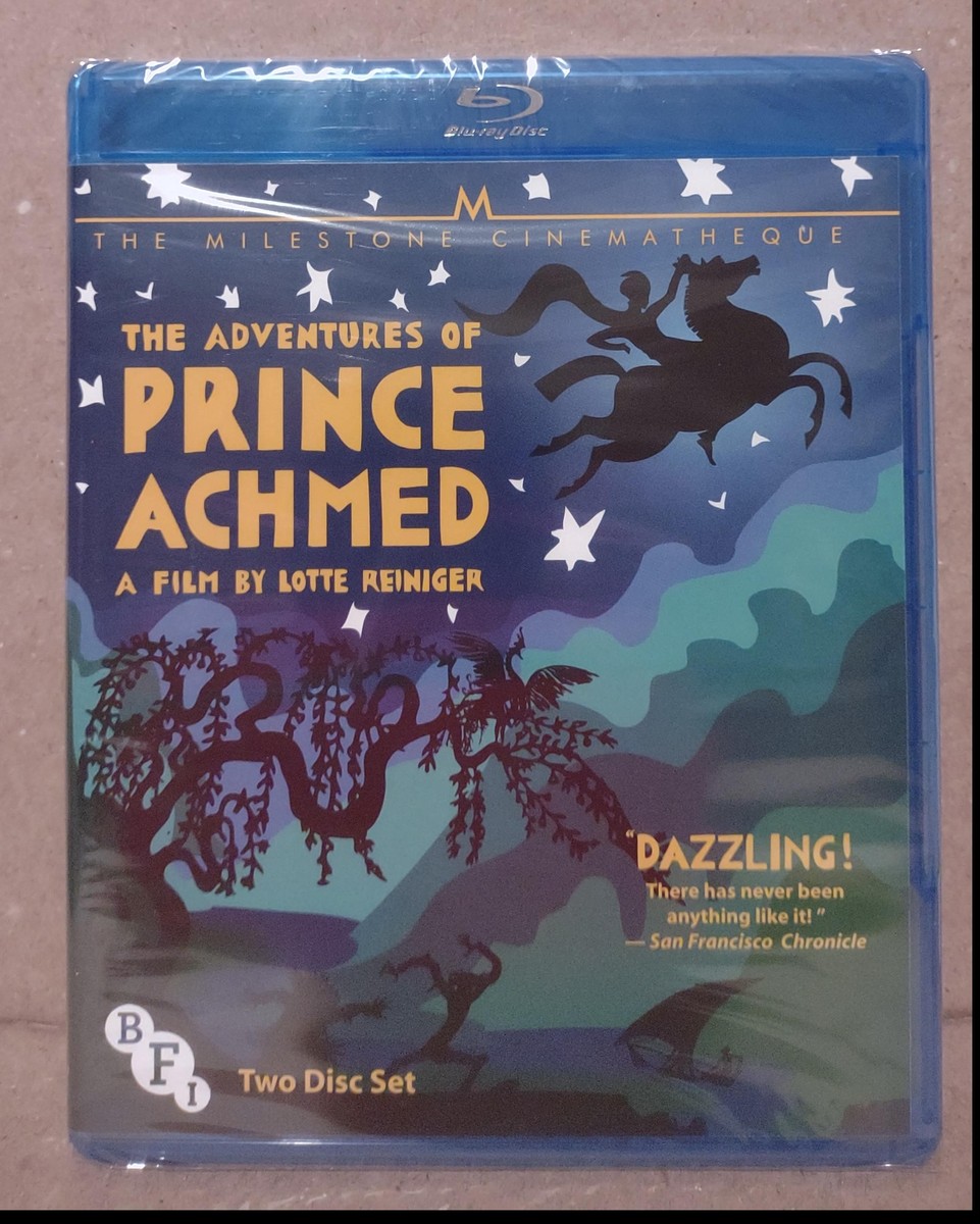 NEW - The Adventures of Prince Achmed Blu-ray 1926 [Milestone