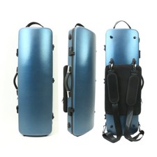 With Tags 4/4 Violin Case Full Size Carbon Fiber Violin Box Durable Strong
