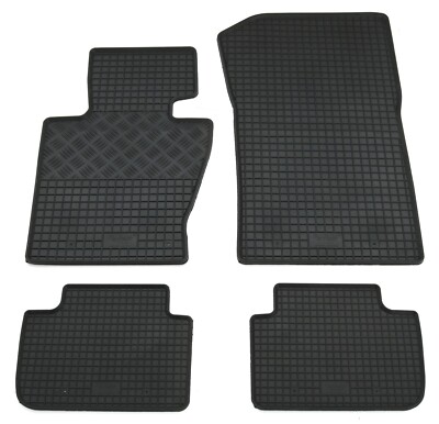 Gummifußmatten für BMW X3 E83 2004-2010 Passform Fußmatten Gummimatten 4-teilig