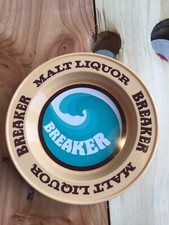 Vintage Retro Melamine Ashtray-Breaker Malt Liquor
