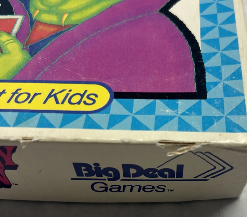 Boogey Man Card Game – Vintage 1987 Milton Bradley Big Deal Games – Complete - Picture 8 of 12