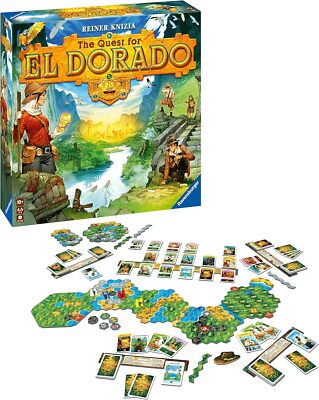 Ravensburger Die Suche nach El Dorado Strategie Brettspiele für Erwachsene und Kinder Ag