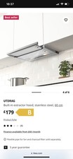 New Ikea Built In Extractor Hood