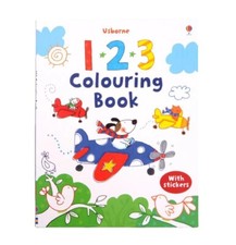 Usborne Colouring Book Baby Learn English Cartoon Coloring Book Painting Graffit