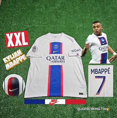 🇫🇷 Nike PSG Paris saint Germain 22/23 Third Jersey Mbappe 🇫🇷 Nike PSG Paris saint Germain 22/23 Third Jersey Mbappe