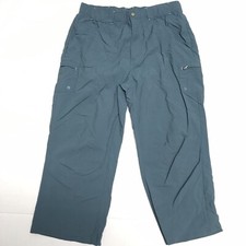 Columbia Small Women  s Cropped Crop Hiking Pants Blue 21L Excellent Condition