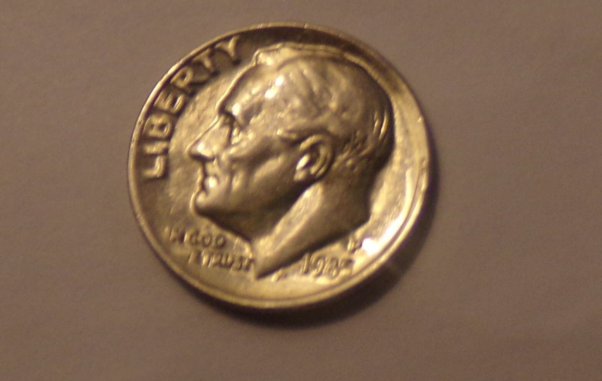 Dime トランプ 2016 P Roosevelt Dime with Obv and Rev Errors, Die Chips