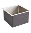 Signature Hardware 15" TK Stainless Steel Undermount Prep Sink