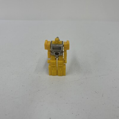 VINTAGE 1984 TAKARA Robot  Transformers G1? Yellow Drill Head Silver