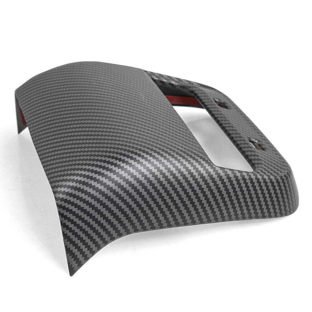 Matte Carbon Fiber Rear Air Vent Outlet Cover Trim For Tesla Model 3/Y – ABS Plastic, Easy Install