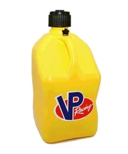 VP Racing Yellow Square 5 Gallon SCCA UTA ATV ORV Fuel Jug Gas Can Utility ORV
