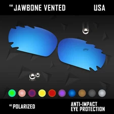 Anti Scratch Polarized Replacement Lot Lenses for-Oakley Jawbone Vented Options