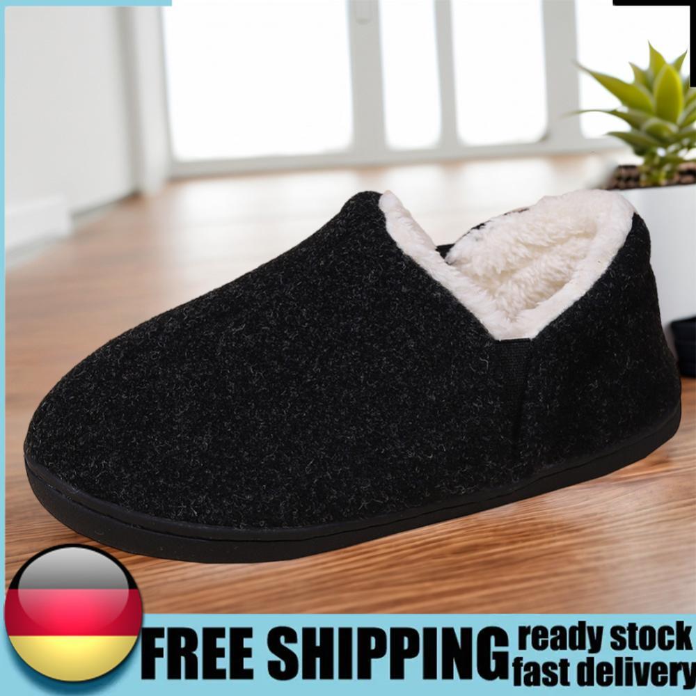 APL Scarpe da casa unisex comode antiscivolo invernali peluche comode ciabatte per interno esterno
