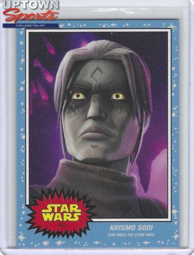 TOPPS STAR WARS LIVING SET CARD KRISMO SODI #436 STAR WARS THE CLONE WARS - Picture 1 of 2