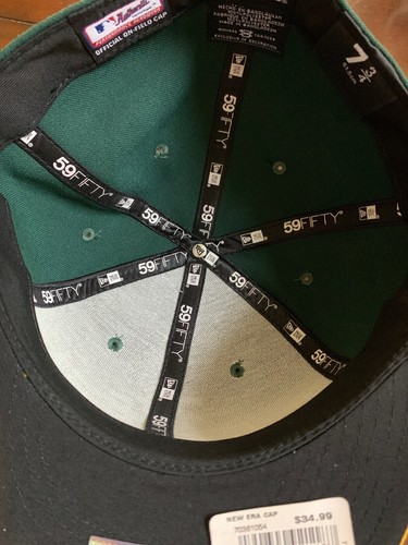 Gorra ajustada New Era Oakland Athletics A's 7 3/4 - Imagen 5 de 6