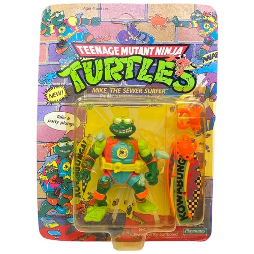 Vintage Teenage Mutant Ninja Turtles Mike Sewer Su...