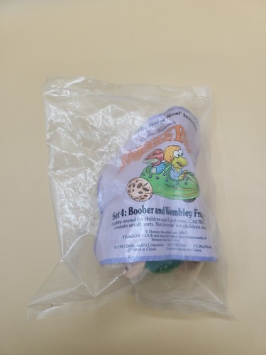 1987 McDonald's Happy Meal Toy Jim Henson's Fraggle Rock #4 Cucumber Car - Picture 12 of 17