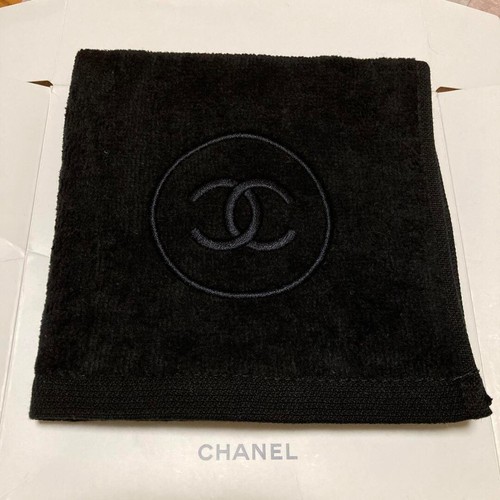Chanel Beaute Novelty Cotton Towel La Collection 3Pcs Red Black White Japan New - Picture 8 of 9