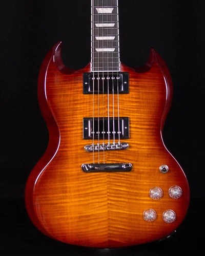 Epiphone SG Modern Figured with Premium Gig Bag, Mojave Burst