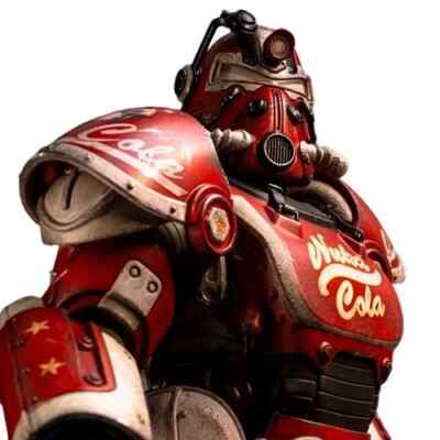 Fallout (Amazon) T-51 Power Armor (Nuka Cola) 1/6 Scale Figure