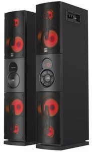 altec lansing power duo bluetooth tower set