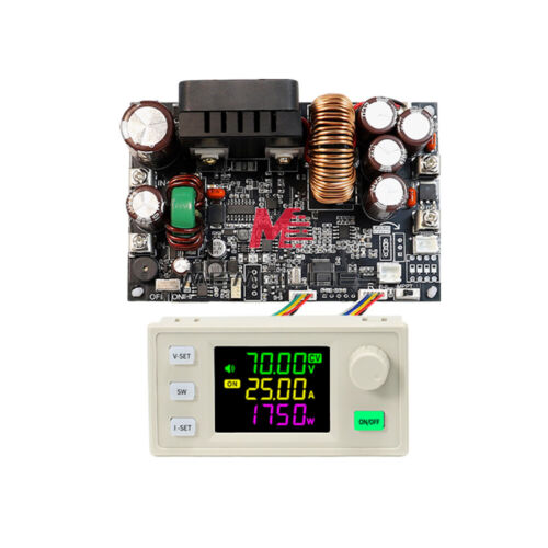 XY7025 CNC DC Adjustable Buck Netzteil Modul Spannungsregler 25A/1750W A - Bild 2 von 26