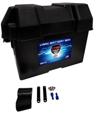 Group 24 Vmaxtanks Battery Box For Skater Boat Trolling Motor Marine Agm Wet