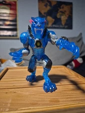 Mr Beast Lab Mutators STEALTH Panther Blue Moose Toys NO Chamber FIGURE ONLY