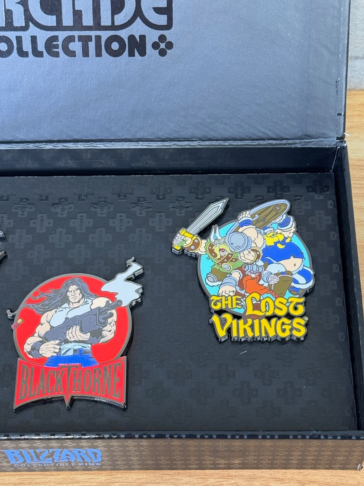 BLIZZARD ARCADE PIN COLLECTION SET LIMITED TO 1500 SET OF 3