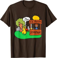 Ice Fresh Lemonade Got Any Grapes Duck Funny Gift Unisex T-Shirt