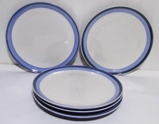Pfaltzgraff  Denim  Blues Vintage   11"  Dinner Plates  Set of 4