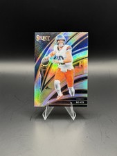 Bo Nix 2025 Panini Select NFL Silver Prism Club Level #211 Brocnos