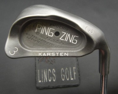 Ping Zing Karsten Black Dot 3 Eisen Regular Stahlschaft Ping Grip
