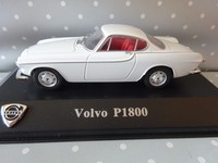 Volvo P1800 Weiss Oldtimer 1956 Modelauto 1/43 *Neu* Ca. 11Cm HäNdlermodel