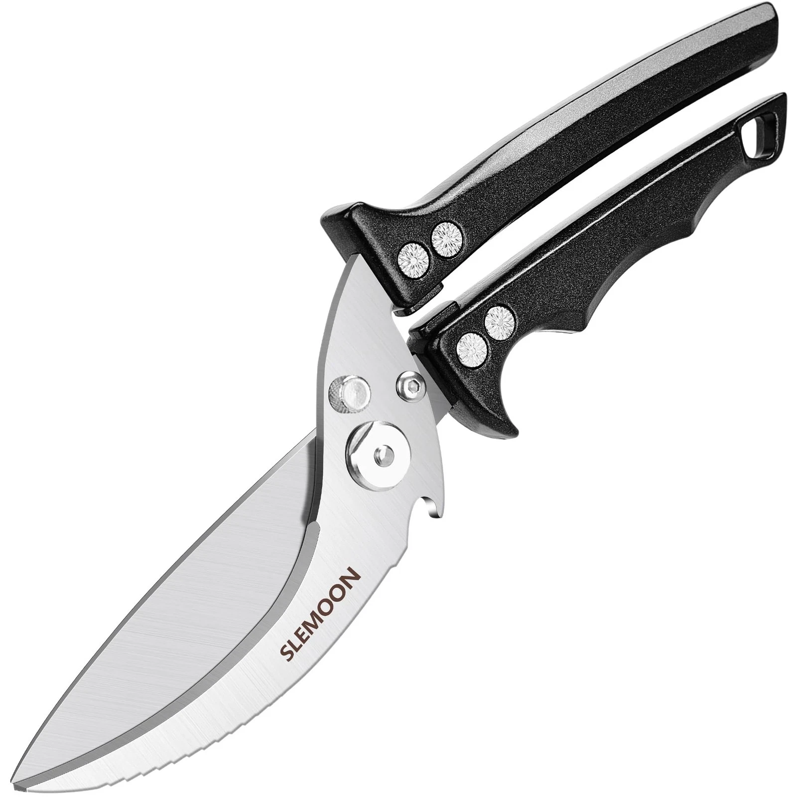 Poultry Shears Stainless Steel Micro-Serrated Blade - Dishwasher Safe Kitchen