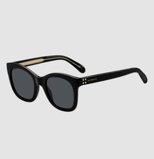 Givenchy GS7103/S 807IR Women's Black Square Plastic Sunglasses 51/23/145