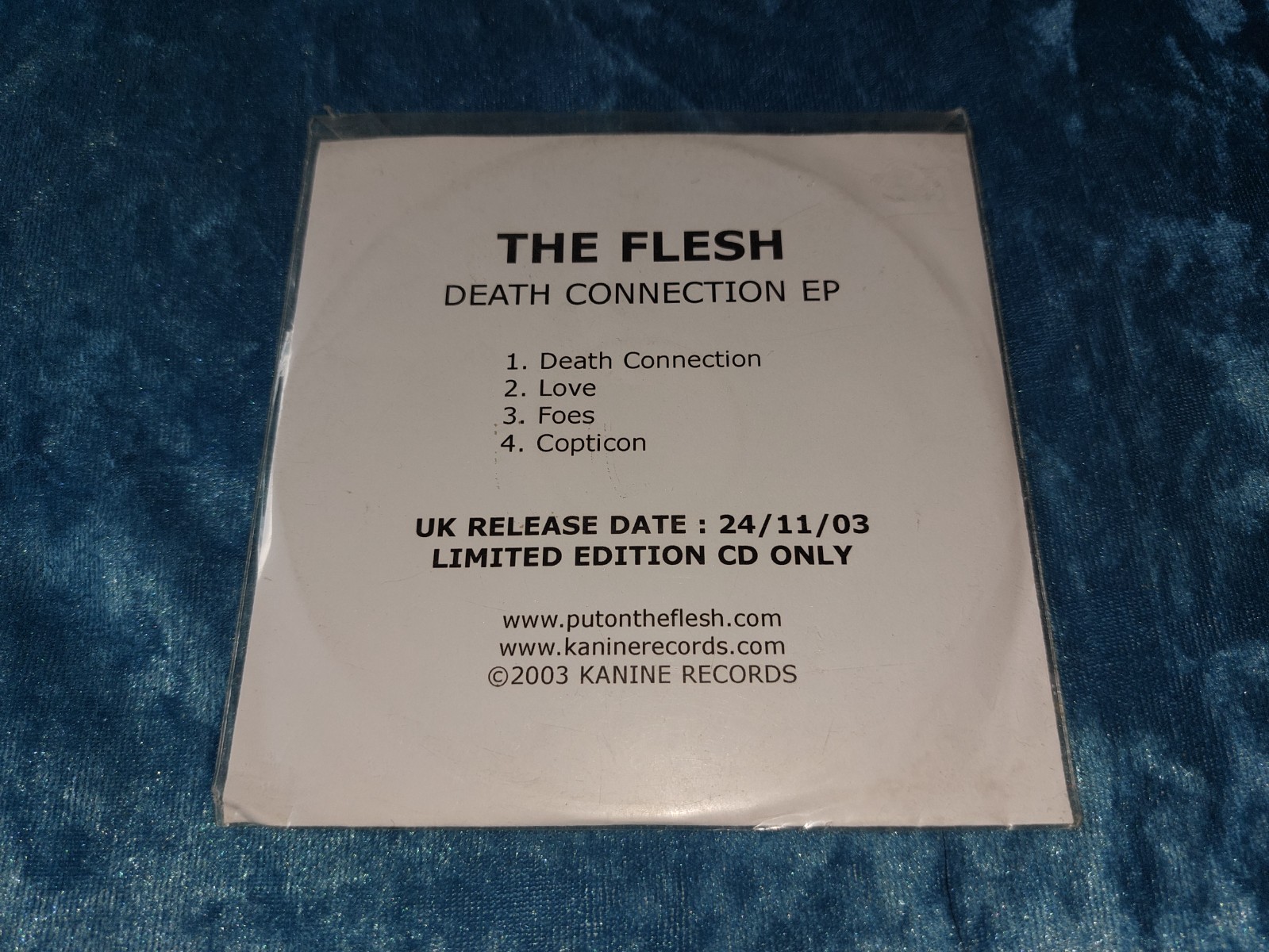 The Flesh – Death Connection EP CDr Excellent 2003