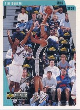 1997-98 Upper Deck Collector's Choice - TIM DUNCAN - Rookie Card #323 - SPURS