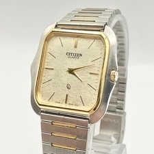 Citizen Quartz Wristwatch Mens Timepiece Gold...