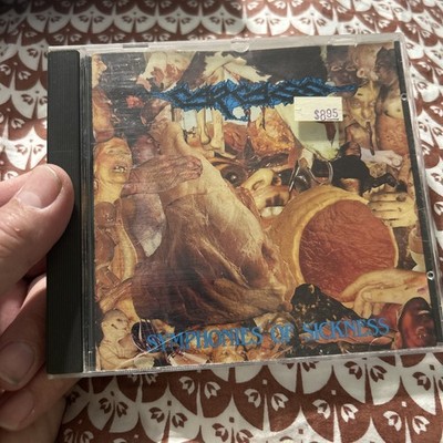 Carcass: Symphonies of Sickness CD (Earache, 1990) -- VG INSERT PUNCHED