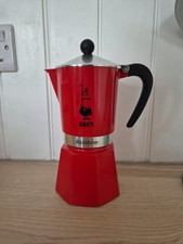 Bialetti Rainbow Moka Express 4-Cup Espresso Maker Red