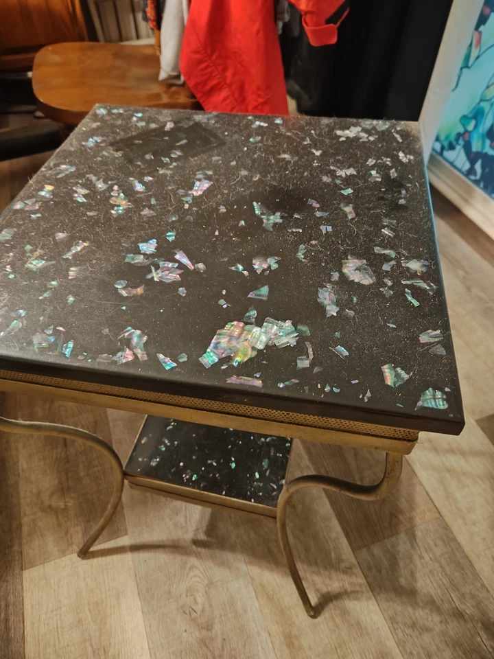 Vintage Stone Coffee Or End Table - Image 2 of 4